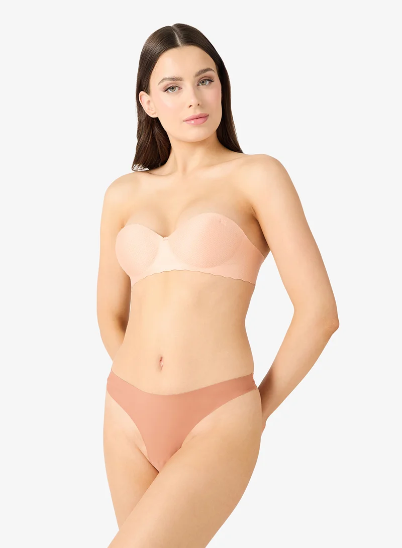 جينجر طقم ملابس داخلية نسائية بدون خياطة من  قطع